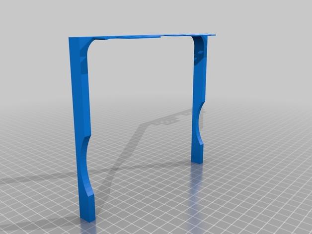 二次元Thug life网红马赛克眼镜3D打印模型