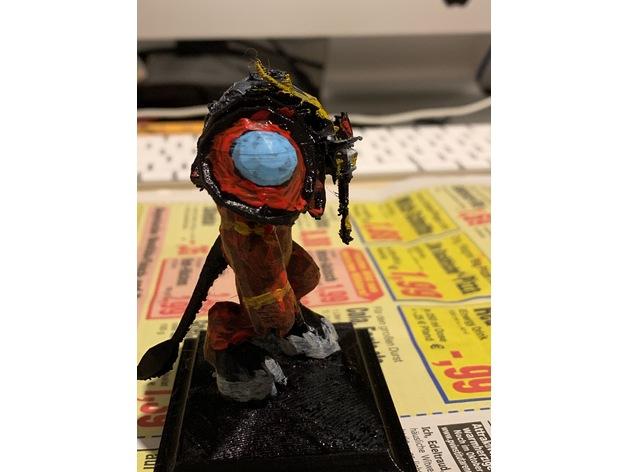 WOW魔兽世界牛头人德鲁伊3D打印模型