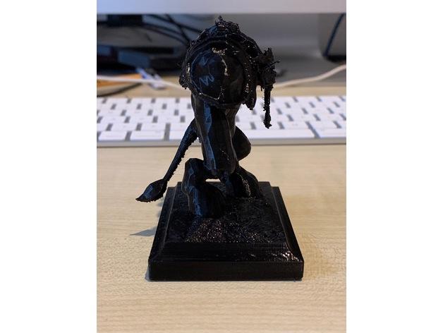 WOW魔兽世界牛头人德鲁伊3D打印模型