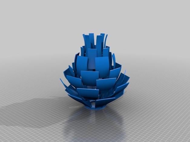 宜家个性灯罩3D打印模型