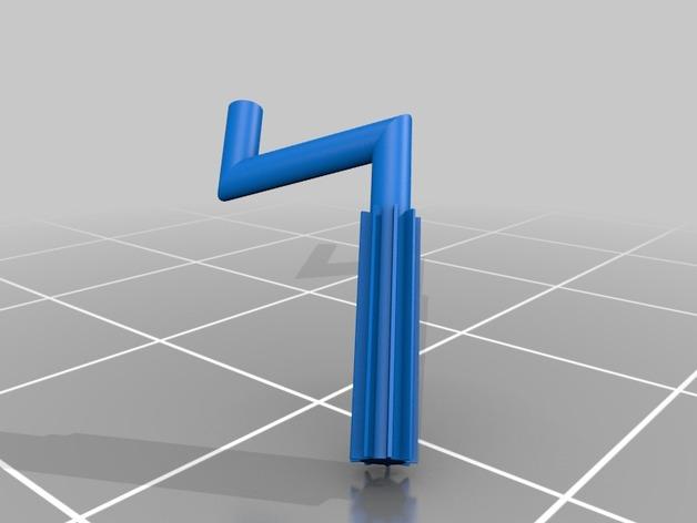 几何形状旋转模型3D打印模型