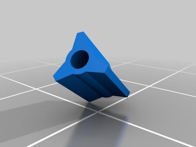几何形状旋转模型3D打印模型