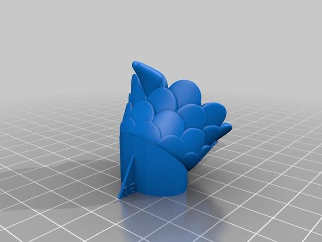东方铰接龙3D打印模型