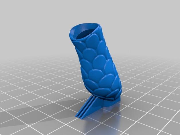 东方铰接龙3D打印模型