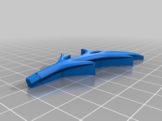 东方铰接龙3D打印模型