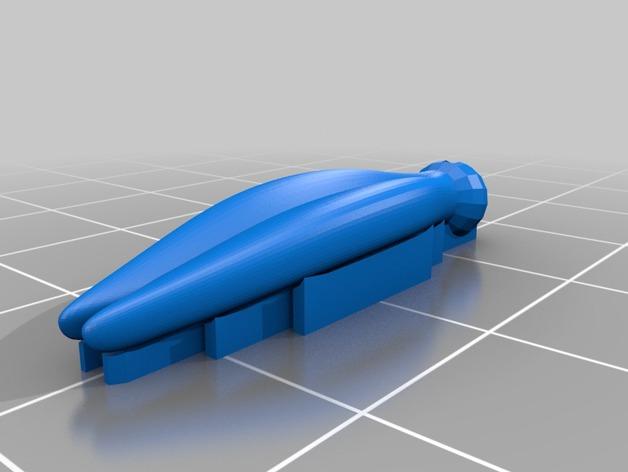 东方铰接龙3D打印模型
