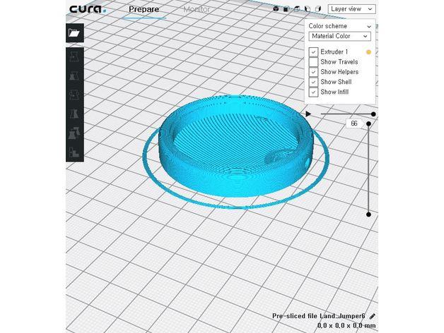 热气球造型心情台灯3D打印模型