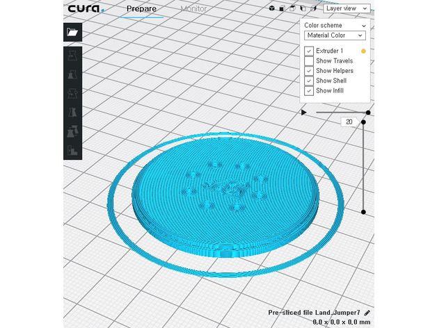 热气球造型心情台灯3D打印模型