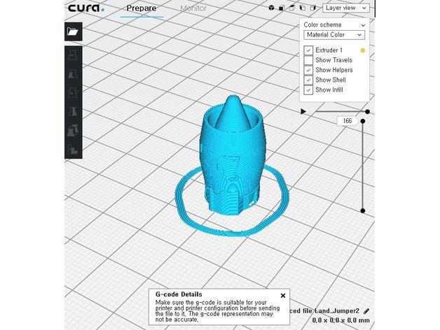 热气球造型心情台灯3D打印模型