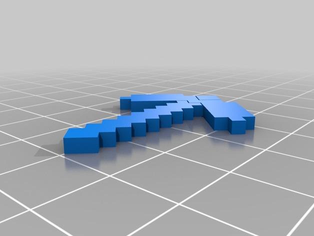 我的世界史蒂夫手办3D打印模型