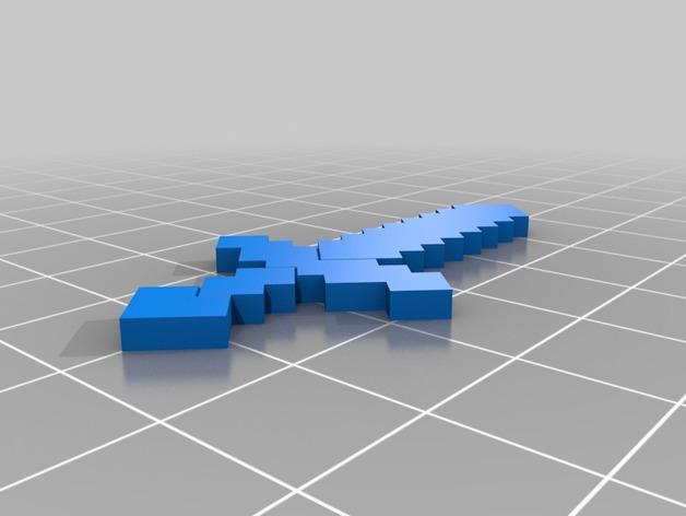 我的世界史蒂夫手办3D打印模型