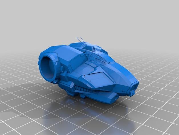 高达超新星重炮模型3D打印模型