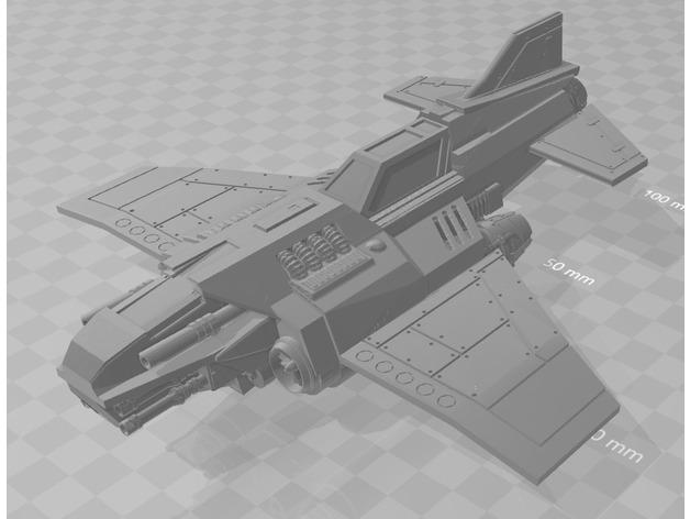 雷霆闪电重型战斗机轰炸机3D打印模型