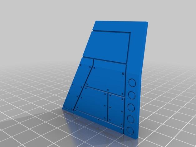 雷霆闪电重型战斗机轰炸机3D打印模型