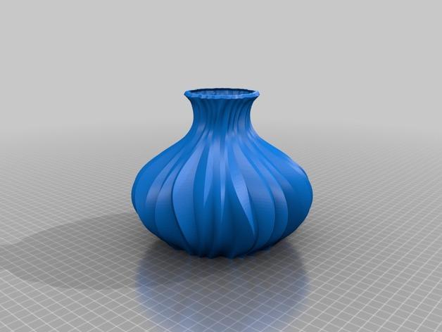 优雅的花瓶3D打印模型