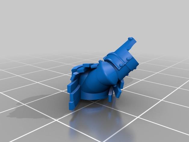 Cataphract战锤终结者模型3D打印模型