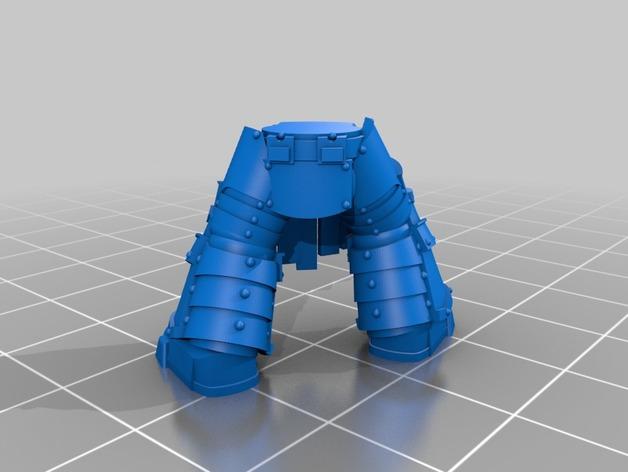 Cataphract战锤终结者模型3D打印模型