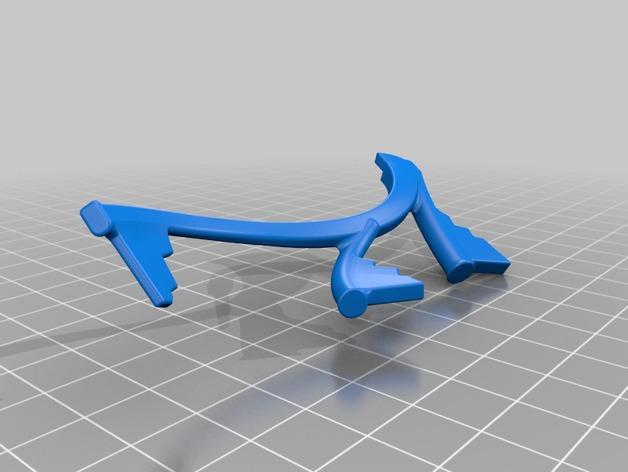星际战甲枪模型3D打印模型