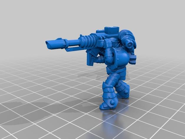 高达激光炮3D打印模型