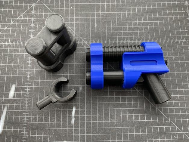 乐高玩具枪3D打印模型