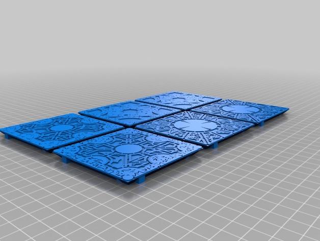 3d打印拼图盒子3D打印模型