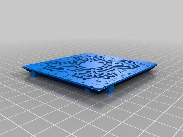 3d打印拼图盒子3D打印模型