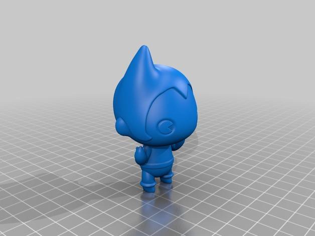 铁臂阿童木q版模型手办3D打印模型
