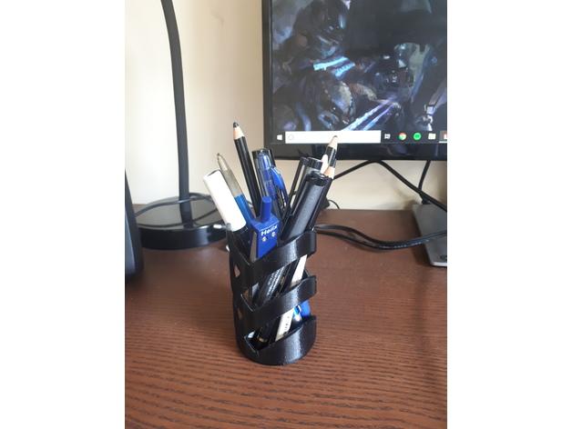 铅笔筒3D打印模型