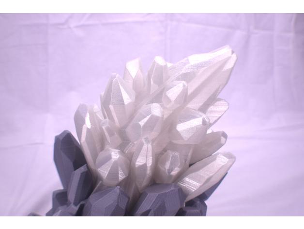 水晶LED灯3D打印模型