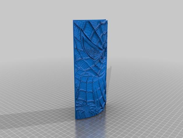 漫威蜘蛛侠3d壁画3D打印模型