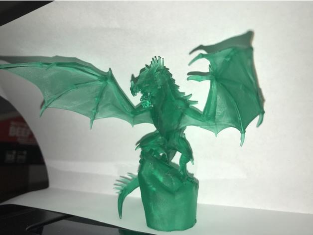 “天空之翼”龙手办模型3D打印模型