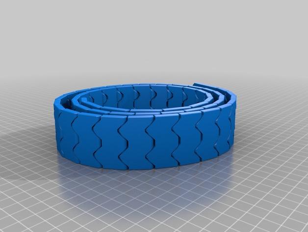 皮带3D打印模型
