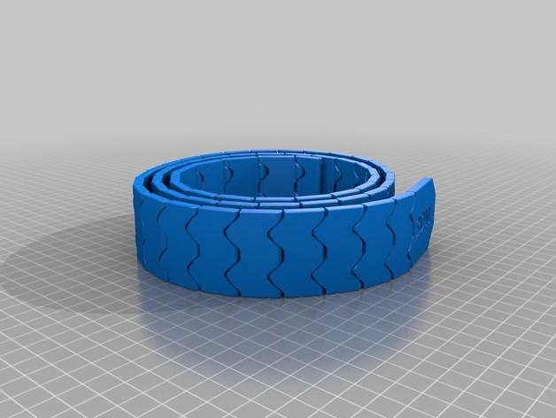 皮带3D打印模型