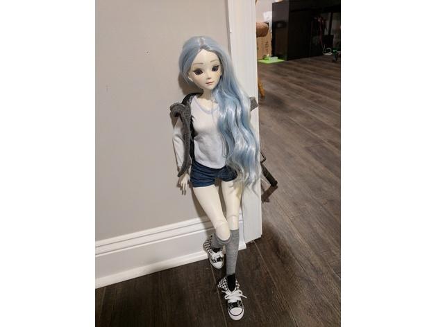 BJD美女玩偶（1/3 BJD）3D打印模型