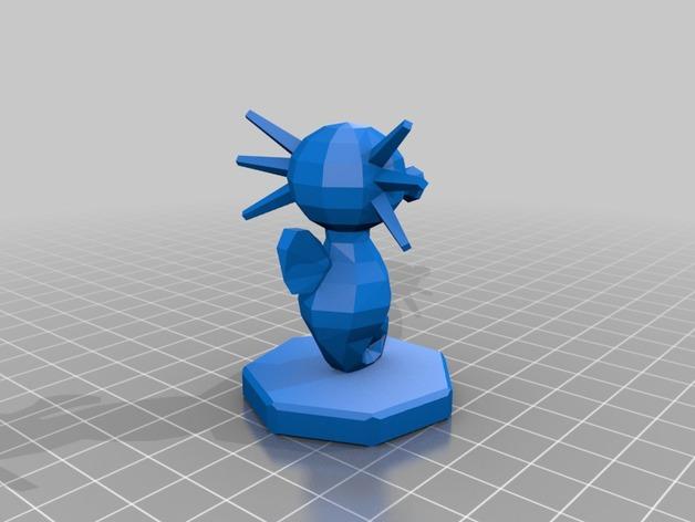 口袋妖怪国际象棋3D打印模型