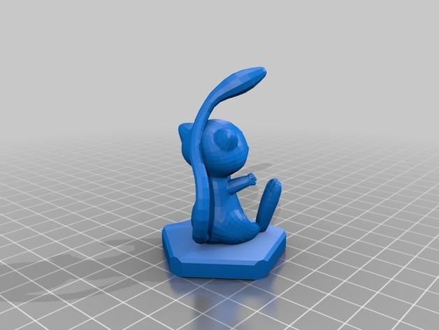 口袋妖怪国际象棋3D打印模型