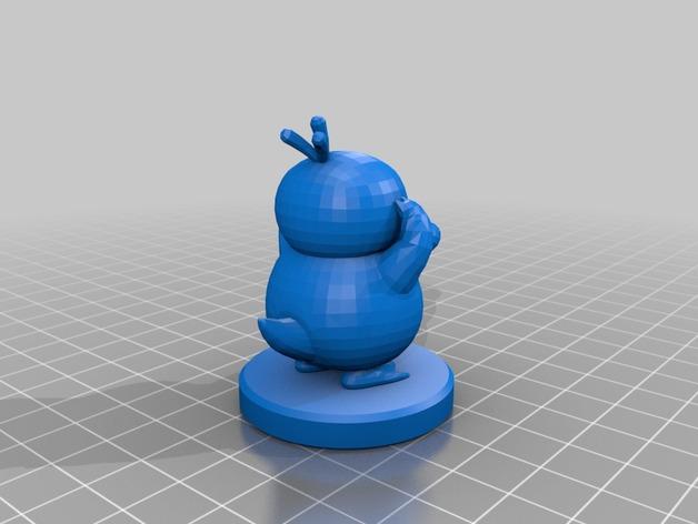 口袋妖怪国际象棋3D打印模型