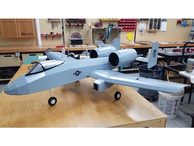 FT-10飞机模型3D打印模型