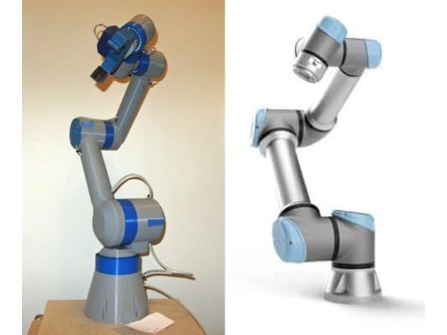 六轴机器人手臂3D打印模型