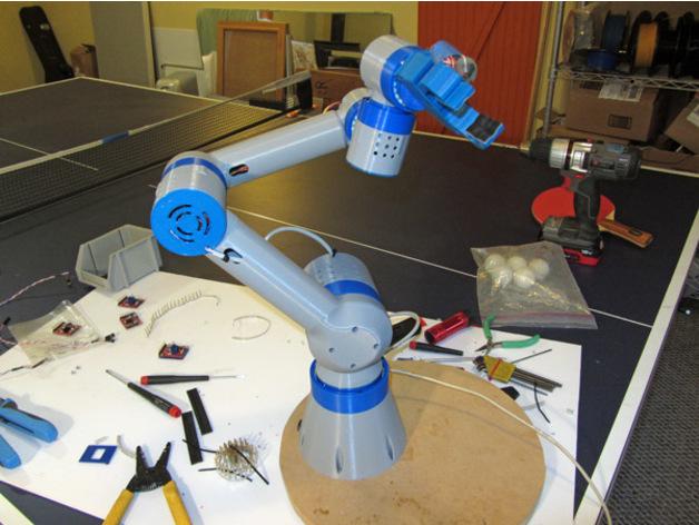六轴机器人手臂3D打印模型