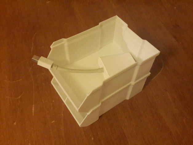 可堆叠收纳盒3D打印模型