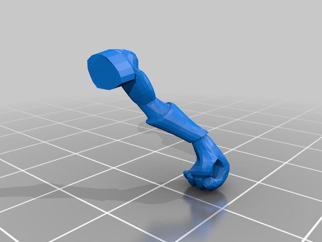 人马战士手办3D打印模型