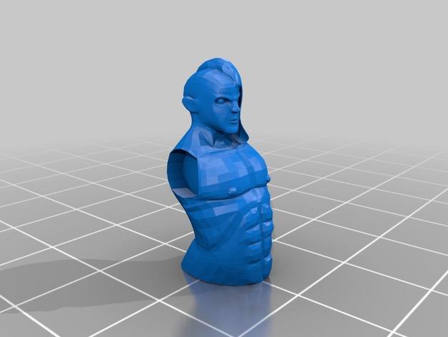 人马战士手办3D打印模型