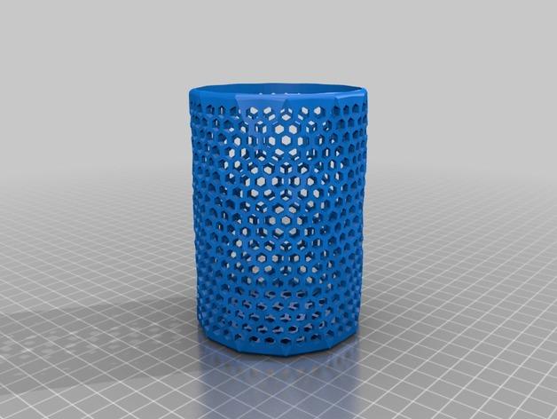 汽水罐形状笔筒3D打印模型