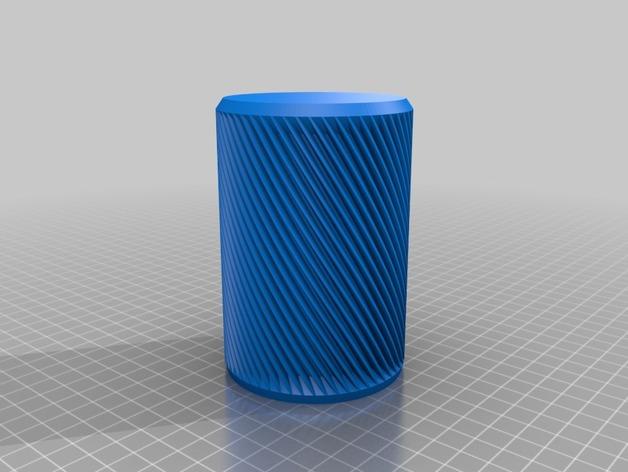 汽水罐形状笔筒3D打印模型
