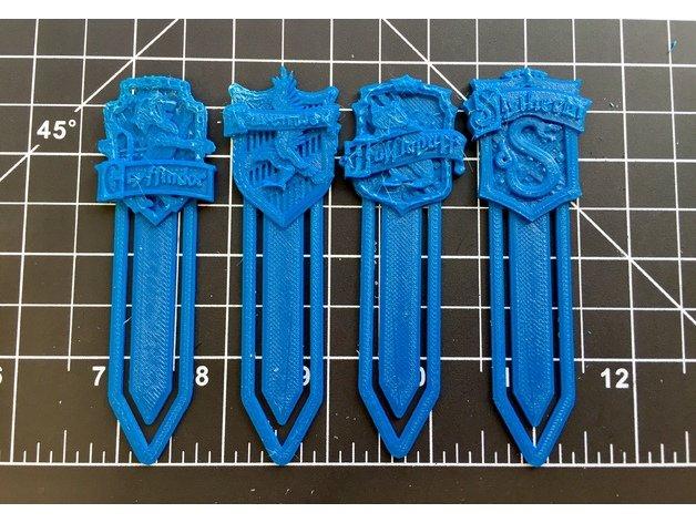 哈利波特斯特莱林蛇院书签3D打印模型