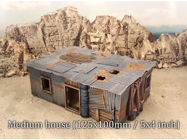 棚屋模型3D打印模型