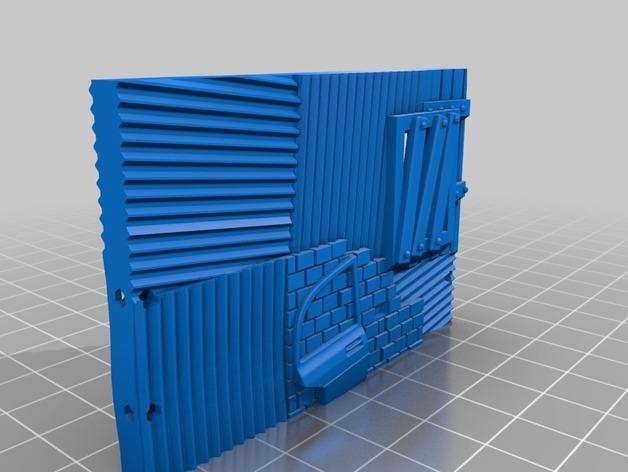 棚屋模型3D打印模型