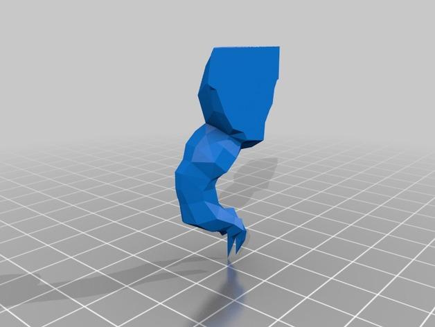 龙（死亡之翼）3D打印模型