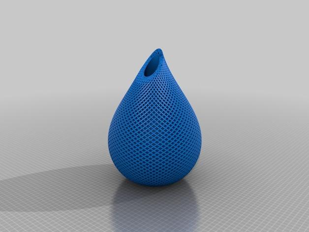 镂空花瓶3D打印模型